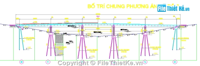 Đồ án,thi công cầu,Dầm T 33m,L=33m,Đồ án tốt nghiệp cầu,giá 3 chân