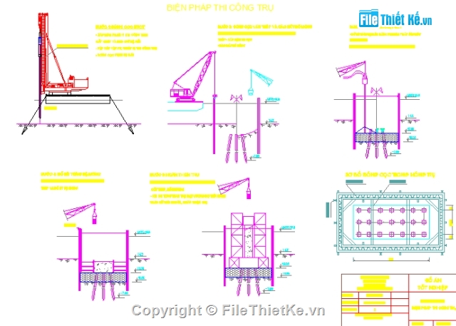 Đồ án,thi công cầu,Dầm T 33m,L=33m,Đồ án tốt nghiệp cầu,giá 3 chân