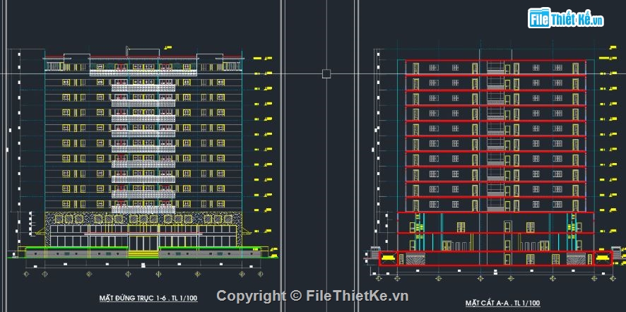 tầng hầm chung cư,chung cư 11 tầng,Đồ án tốt nghiệp chung cư