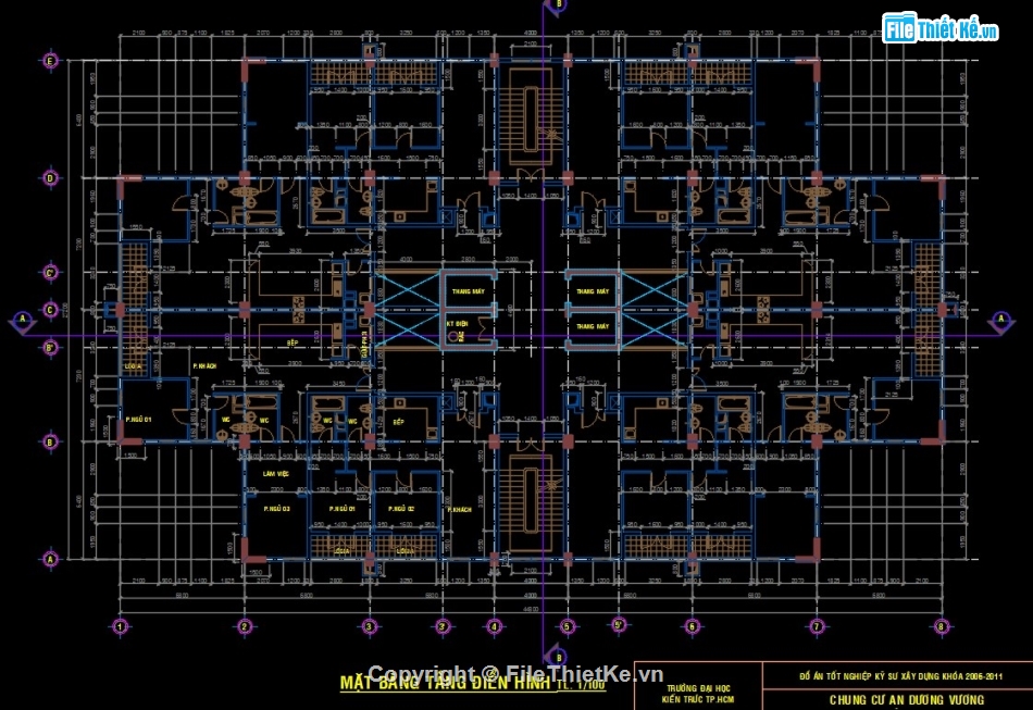 chung cư 11 tầng,tốt nghiệp chung cư,đồ án chung cư,đồ án tốt nghiệp chung cư,đồ án chung cư cao tầng