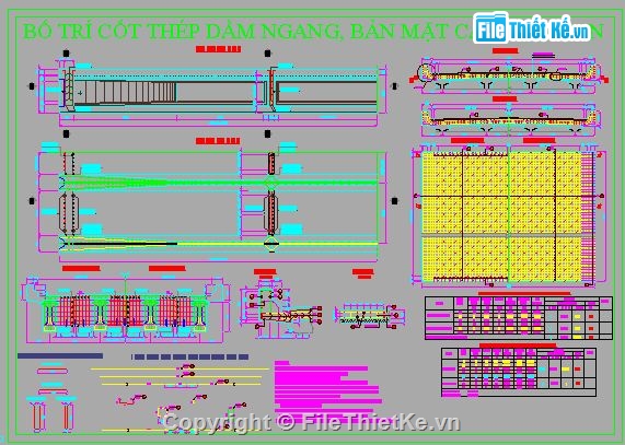 Đồ án,do an tot nghiep cau,do an tot nghiep thiet ke dam I,cầu dầm