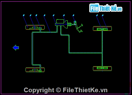 hệ thống phanh xe,Đồ án phanh,hệ thống phanh trên xe,hệ thống xe