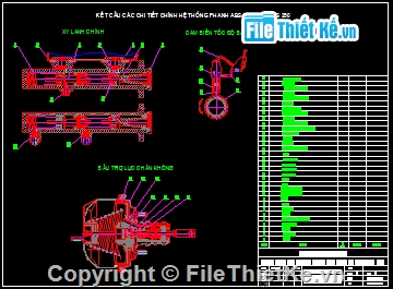 bản vẽ bố trí phanh ABS,bản vẽ sơ đồ dẫn động phanh,bản vẽ sơ đồ nguyên lý