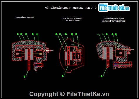 đồ án ô tô,đồ án xe,hệ thống phanh xe Grandis 2.4 MIVEC