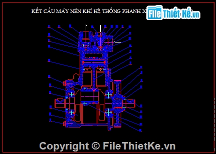 hệ thống phanh,Hyundai HD370,đồ án ô tô,bản vẽ ô tô