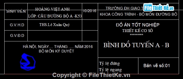 đường bộ,Đồ án tốt nghiệp đường bộ,Đồ án tốt nghiệp đường,luận án tốt nghiệp