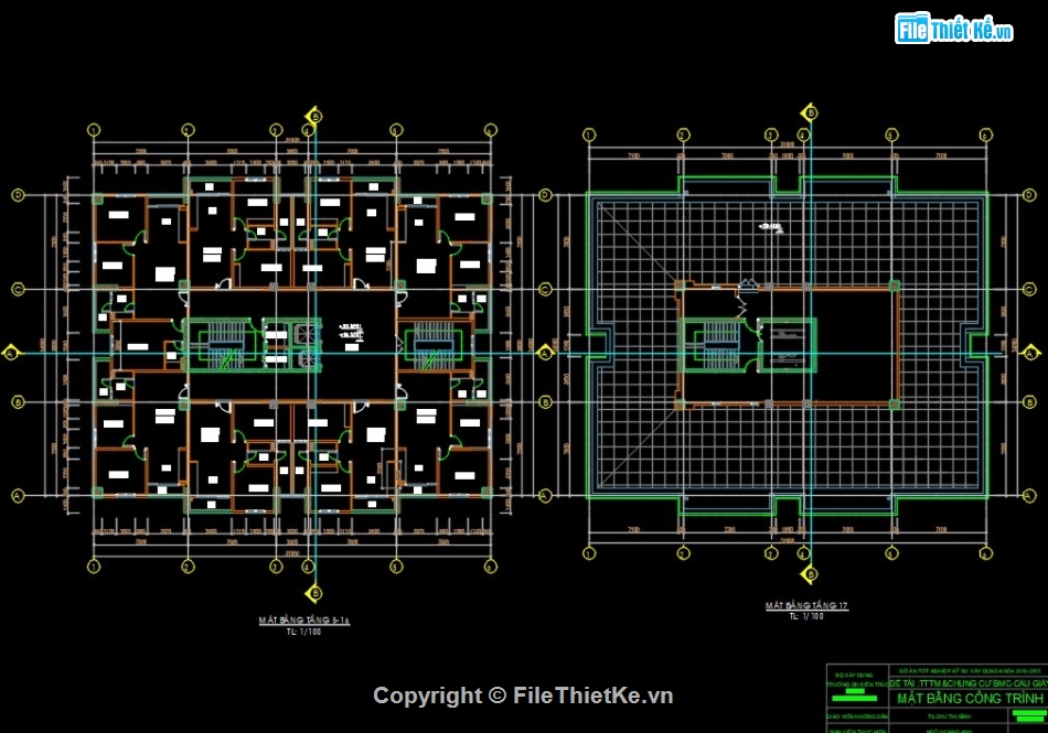 thiết kế chung cư,đồ án tốt nghiệp,đồ án chung cư,đồ án tốt nghiệp chung cư