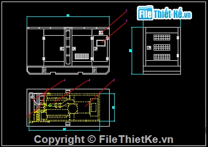 đồ án xe ô tô,trạm phát điện,trạm phát điện Cummins 500 kVA