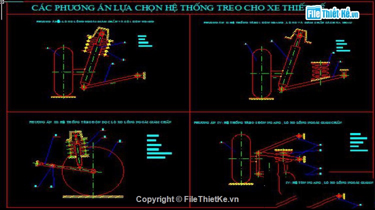 thiết kế hệ thống treo,hệ thống treo,Đồ án