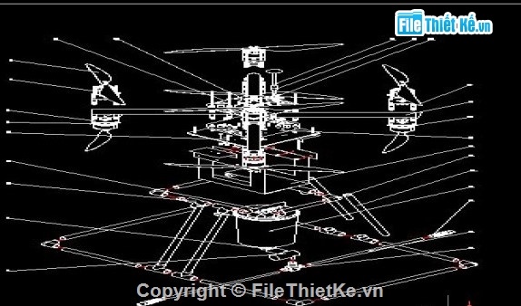 thiết kế thiết bị bay nông nghiệp,UAV nông nghiệp,drone phun thuốc
