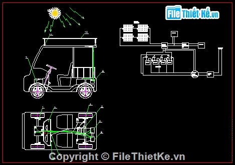 đồ án ô tô,thiết kế tổng thể ôtô,đồ án cơ khí
