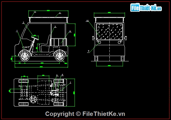 đồ án ô tô,thiết kế tổng thể ôtô,đồ án cơ khí