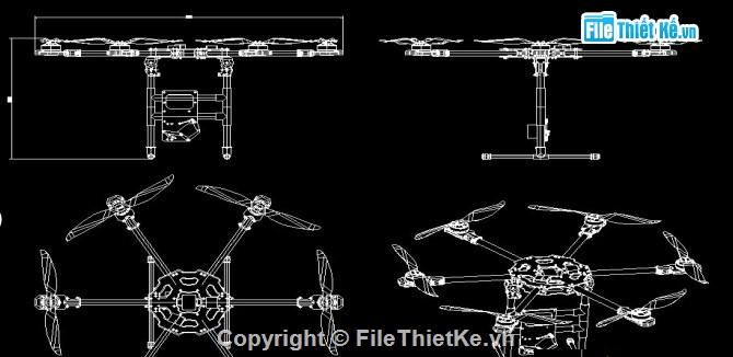 thiết kế máy bay điều khiển từ xa,chế tạo UAV cứu hộ,drone cứu hộ,đồ án cơ khí hàng không