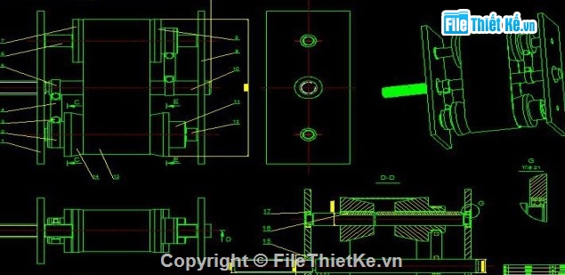 thiết kế máy cắt kim loại,mô hình học cụ,máy cơ khí cắt kim loại,đồ án chế tạo mô hình