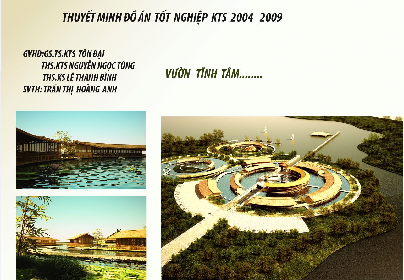 thuyết minh Vườn Tịnh tâm,Đồ án tốt nghiệp,thuyết minh