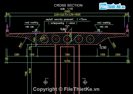 Đồ án tốt nghiệp cầu hầm,đồ án tốt nghiệp,cầu hầm,đồ án cầu tiếng anh,cầu bản rỗng liên tục,dầm hộp giản đơn