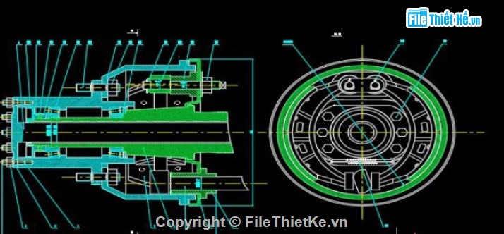cầu chủ động,xe tải 3.5 tấn,tính toán kết cấu,bản vẽ CAD