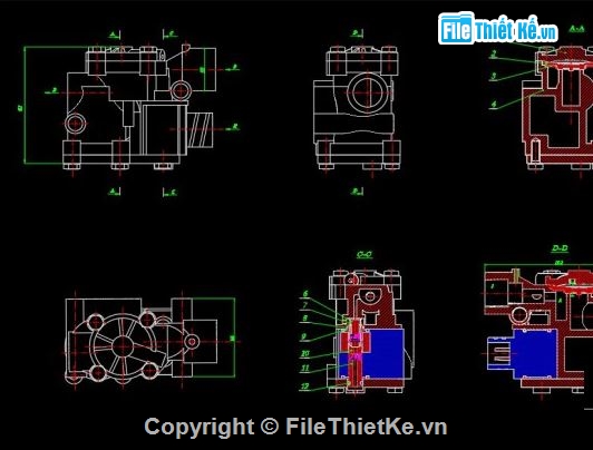 tính toán,thiết kế xe,thiết kế xe tải,Đồ án,hệ thống phanh khí nén trên xe ô tô tải đhbk