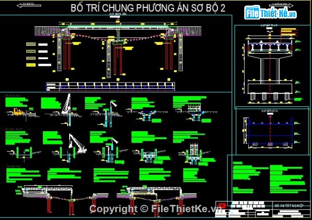 giá long môn,giá pooc tích,dầm bản rỗng,Tổ Chức Thi Công Cầu Dầm