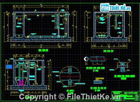 Đồ án,xử lý nước,thuyết minh,file cad đồ án,lý thuyết đồ án,thuyết minh đồ án