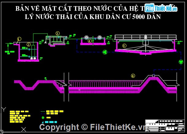 Đồ án,xử lý nước,thuyết minh,Đồ án thuyết minh,trạm xử lý nước thải,nước thải