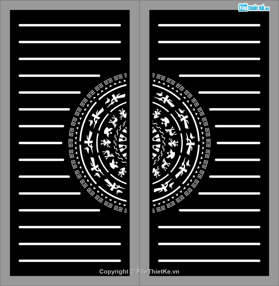 Cổng 2 cánh,Cổng cnc file dxf,Cổng 2 cánh file dxf