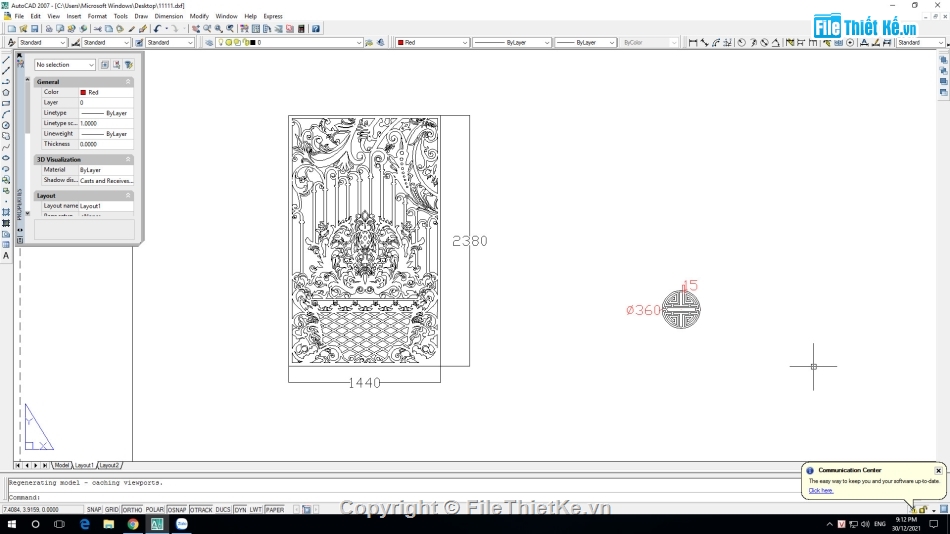 Cổng 1 cánh CNC,File cổng 1 cánh,File dxf cổng 1 cánh