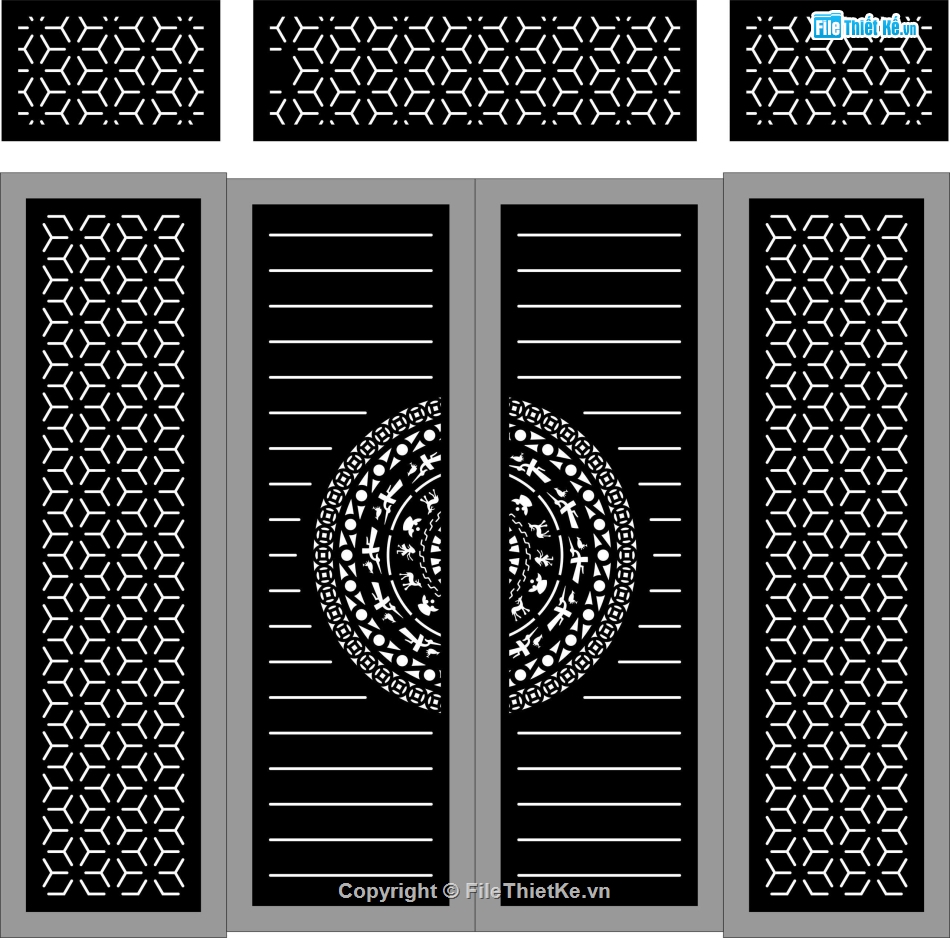 Cổng 4 cánh,Cổng 4 cánh file dxf,cnc 4 cánh,Cổng cnc file dxf