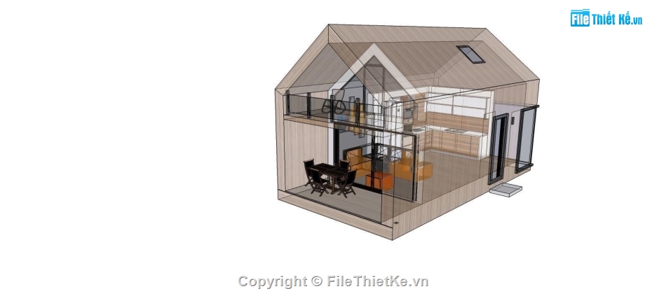 Home stay nghỉ dưỡng,file sketchup home stay,home stay file su,model su home stay,sketchup home stay