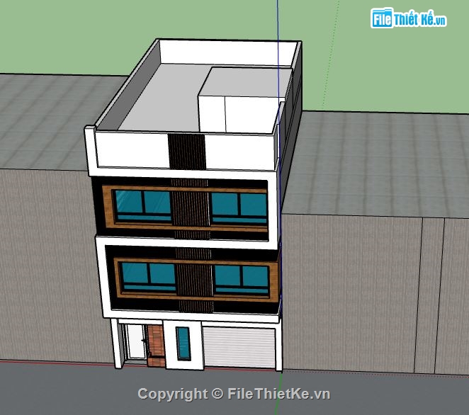 Nhà phố 3 tầng,Nhà 3 tầng đẹp,model su nhà phố 3 tầng