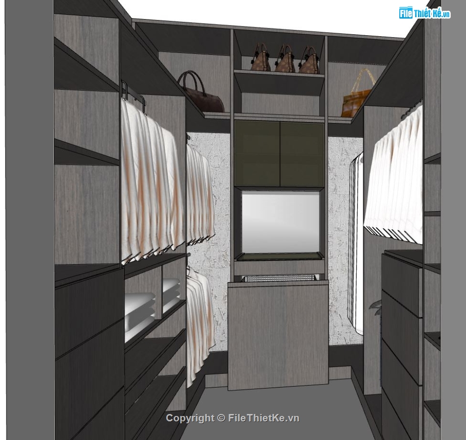 mẫu tủ quần áo,tủ quần áo,quần áo sketchup