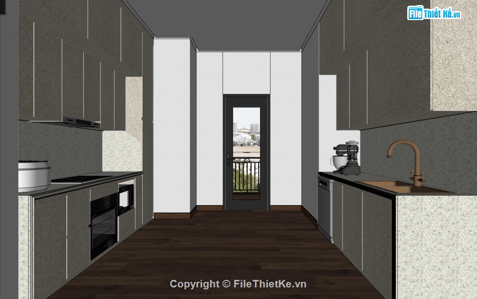 nội thất chung cư,3d su nội thất phòng khách,File su nội thất chung cư,nội thất phòng bếp sketchup