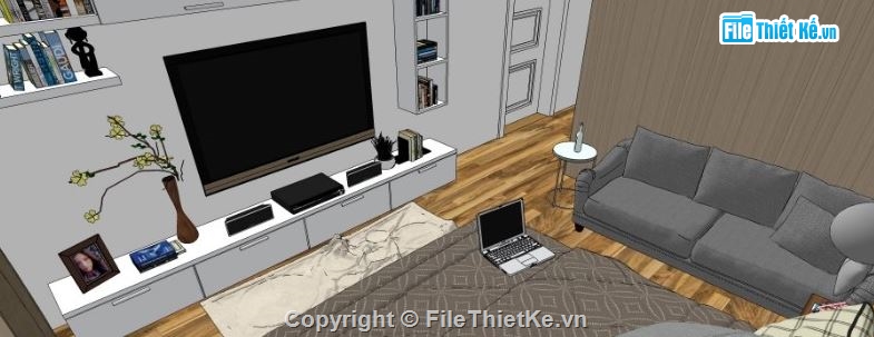 sketchup Phòng ngủ,Phòng ngủ file sketchup,file sketchup phòng ngủ,phòng ngủ file sketchup,model su phòng ngủ