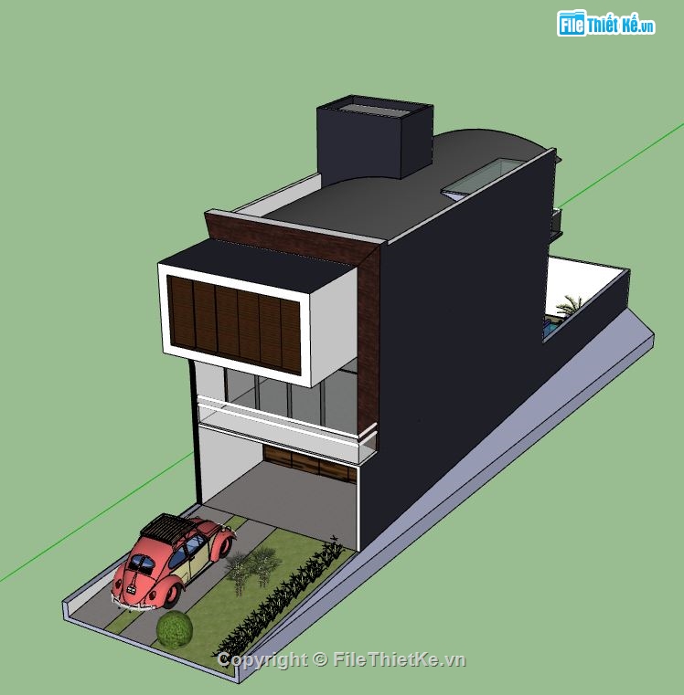 Nhà phố 2 tầng,file sketchup nhà phố 2 tầng,nhà phố 2 tầng model su,sketchup nhà phố 2 tầng,nhà phố 2 tầng file su