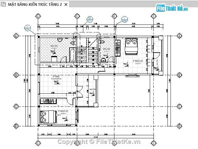 revit kiến trúc biệt thự 3 tầng,revit biệt thự 3 tầng,kiến trúc biệt thự,biệt thự 3 tầng 11.5x14.7m,bản vẽ biệt thự 3 tầng,thiết kế biệt thự 3 tầng