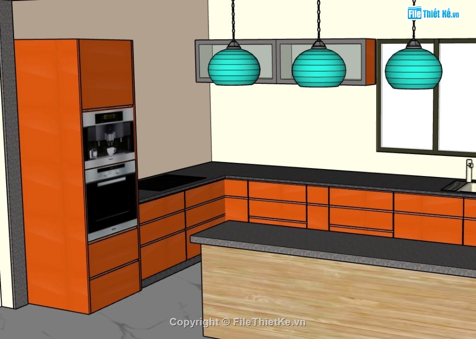 nội thất phòng bếp,file sketchup phòng bếp,phòng bếp model su,sketchup phòng bếp,phòng bếp file sketchup
