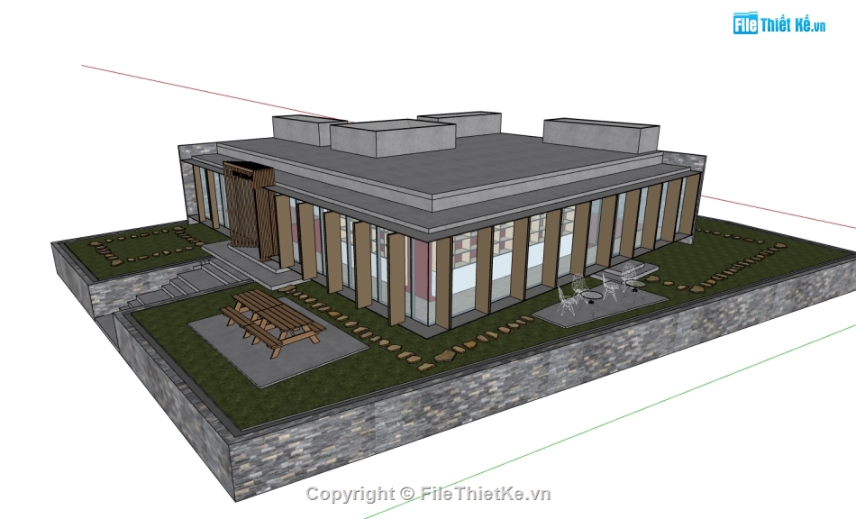 văn phòng làm việc,model văn phòng,file su văn phòng,văn phòng sketchup