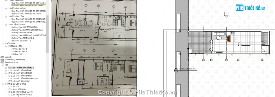 revit nhà phố 3 tầng,File revit nhà phố,Bản vẽ revit nhà phố,nhà phố 3 tầng revit