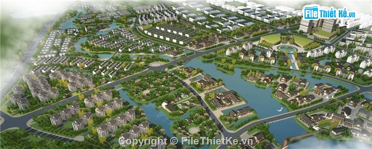 sketchup phối cảnh,quy hoạch khu đô thị,mẫu quy hoạch đô thị,quy hoạch,cảnh quan