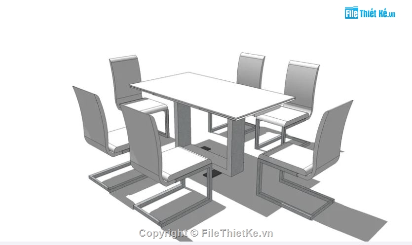 file sketchup bàn làm việc,Model su bàn làm việc,Sketchup bàn làm việc,Bàn làm việc model su