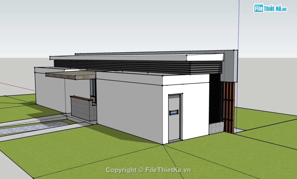 nhà vệ sinh công cộng,sketchup nhà vệ sinh công cộng,bản vẽ nhà vệ sinh công cộng