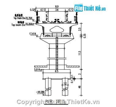 bản vẽ thiết kế,thiết kế cầu,đường sắt trên cao,cát linh,hà đông,cầu vượt