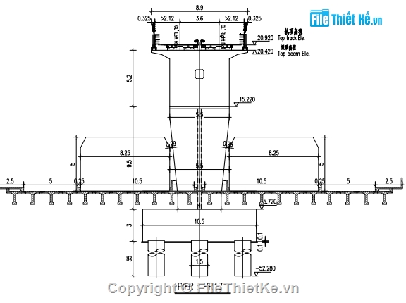 bản vẽ thiết kế,thiết kế cầu,đường sắt trên cao,cát linh,hà đông,cầu vượt