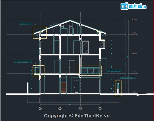 biệt thự 3 tầng,biệt thự 3 tần 12x15m,bản vẽ biệt thự,mẫu biệt thự,biệt thự hiện đại 3 tầng