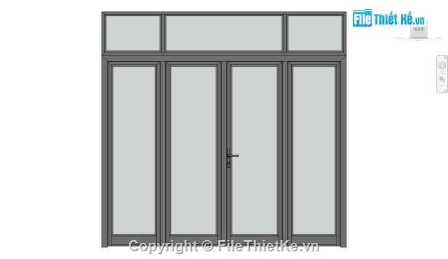 cửa đi,family revit,family cửa,cửa nhôm xingfa,cửa nhôm kính,mat cat he nhom xingfa
