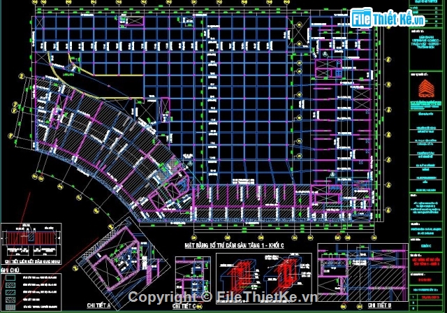 File cad thiết kế thép sàn File Cad Thiết Kế Thép Sàn