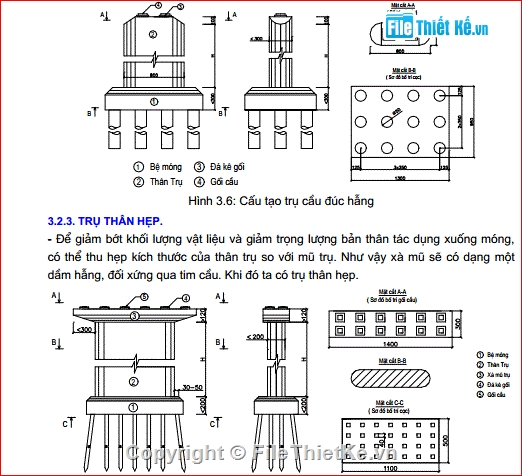 File pdf Bản vẽ chi tiết mố trụ cầu File Pdf Bản Vẽ Chi Tiết Mố Trụ Cầu