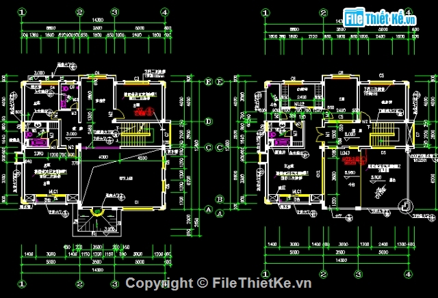 file%20thiet%20ke%20mau%20biet%20thu%20dep%20164627 - 101+ Mẫu bản vẽ thiết kế nhà đẹp miễn phí tham khảo xây dựng