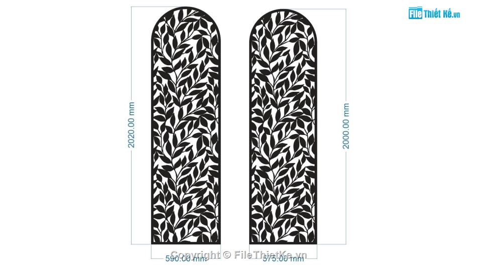 vách lá cnc,vách 2d cnc,vách dxf