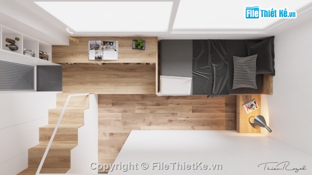 nội thất phòng ngủ,thiết kế 3dmax căn hộ,File 3D nội thất căn hộ